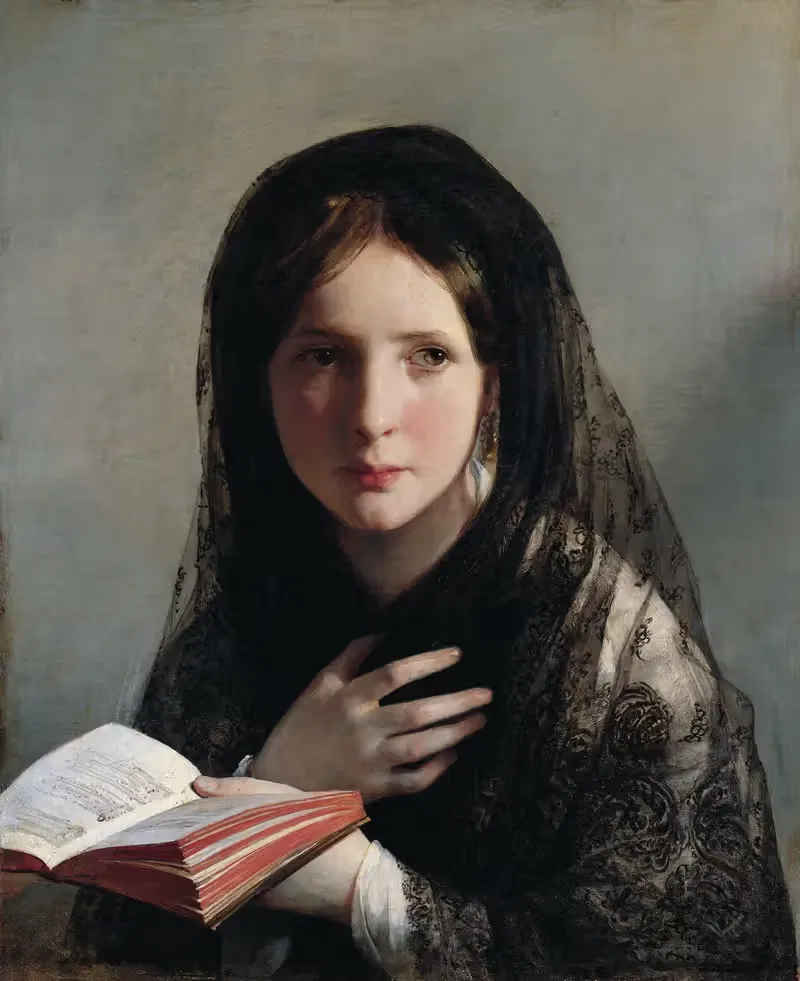 In Träumen versunken (Lost In Dreams) — Friedrich von Amerling