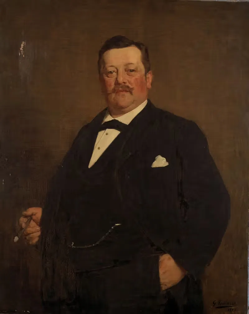 Portrait of a Man — Gustave Vanaise