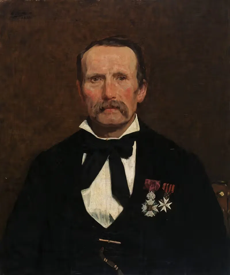 Portrait of Jacob Wiemer — Gustave Vanaise