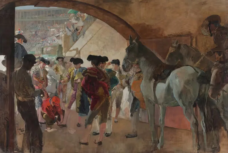Antes de la corrida (Before the Bullfight) — Joaquín Sorolla