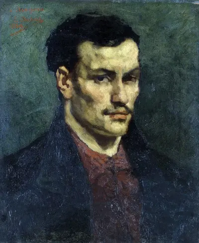 Голова мужчины (эскиз) by Луи Дюбуа, 1869 — digital art print download