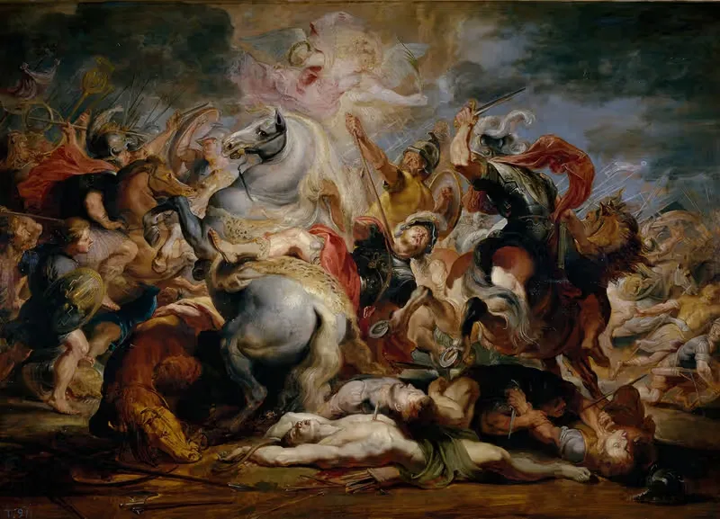 The Death of Decius Mus — Peter Paul Rubens