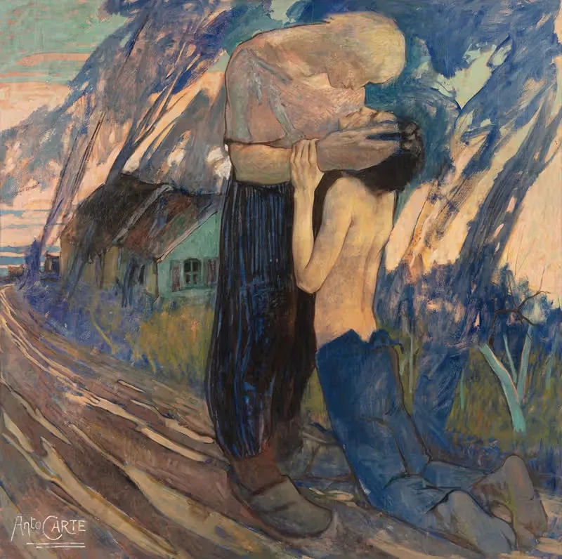 Возвращение блудного сына by Анто Карте, 1913 — digital art print download