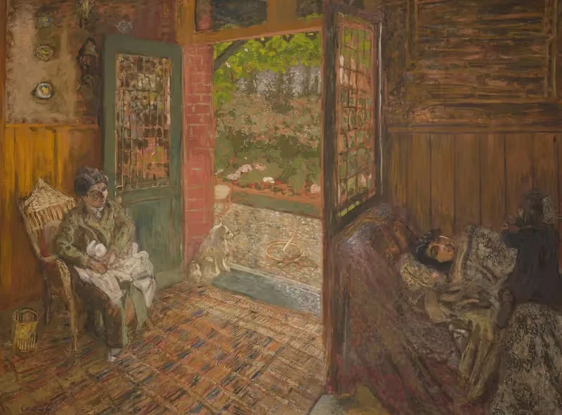Дверь в сад by Эдвард Вюйяр, 1910 — digital art print download