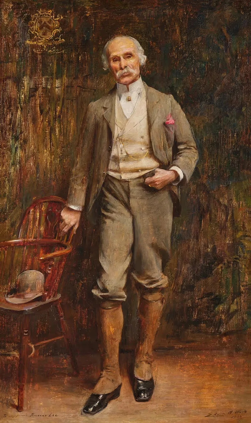 Portrait of Richard Lee — Edwin Arthur Ward