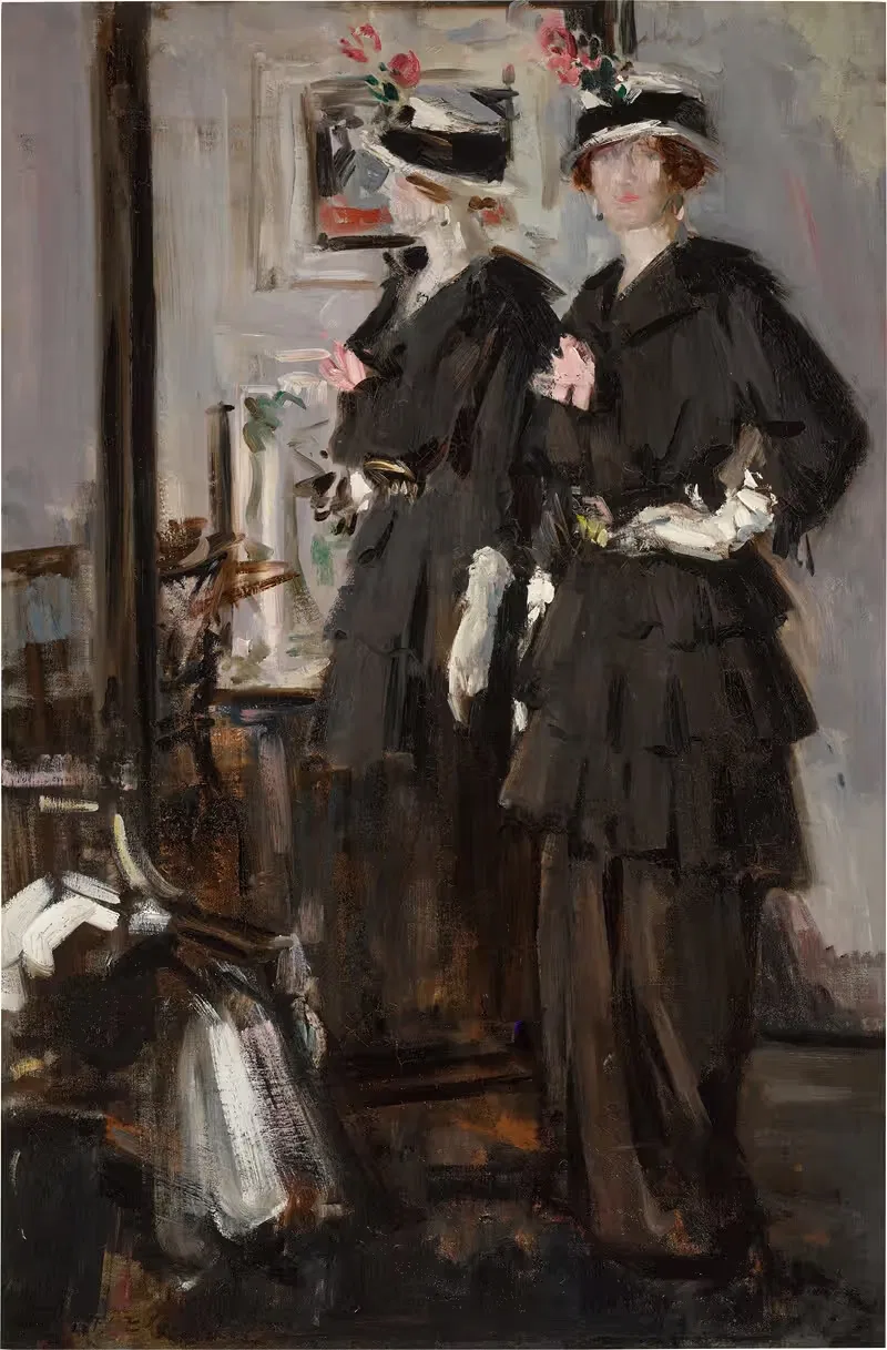 Зеркало в полный рост by Фрэнсис Кэмпбелл Бойло Каделл, 1915 — digital art print download