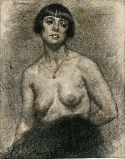 Femal nude by Johannes Hendricus Jurres — digital art print download