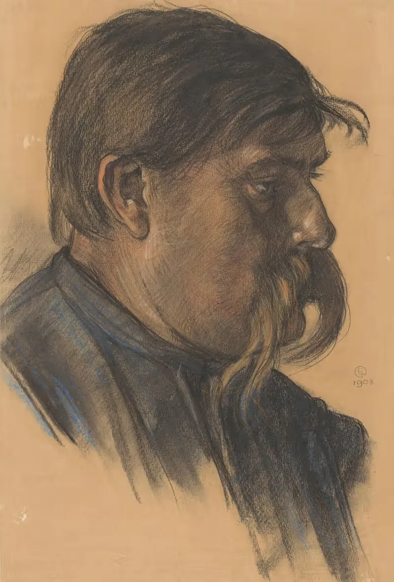 Голова докера by Лео Гестел, 1903 — digital art print download