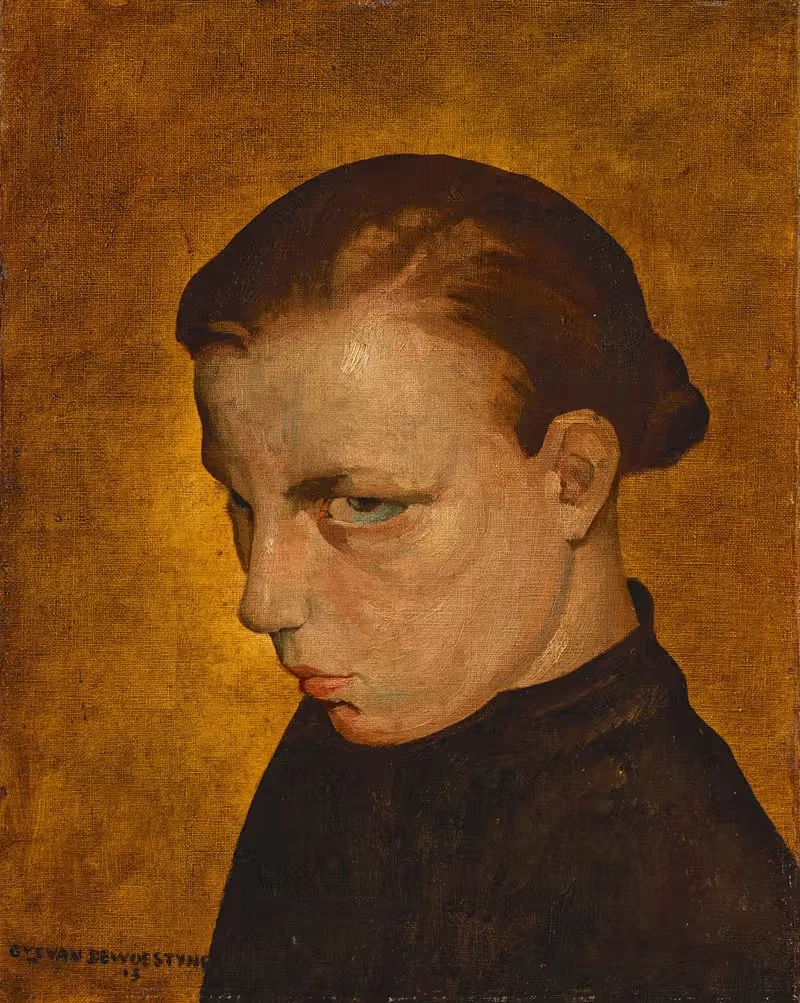 Анжела by Гюстав ван де Вуэстайн, 1913 — digital art print download