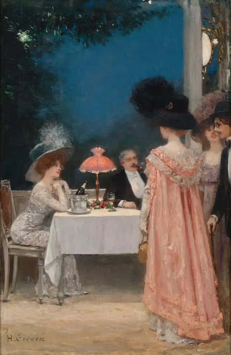 Dîner au Pavillon d'Armenonville — Henri Gervex