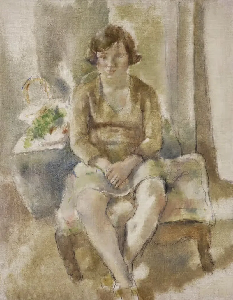 Nénette, la petite marchande de fleurs — Jules Pascin