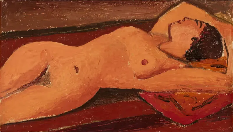 Reclining Nude by Mark Gertler, 1938 — digital art print download