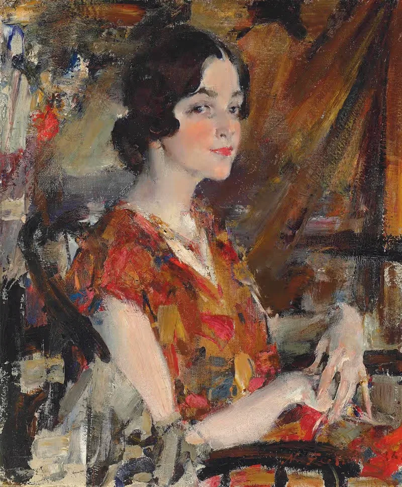 Портрет Кейт by Николай Фёхин, 1926 — digital art print download