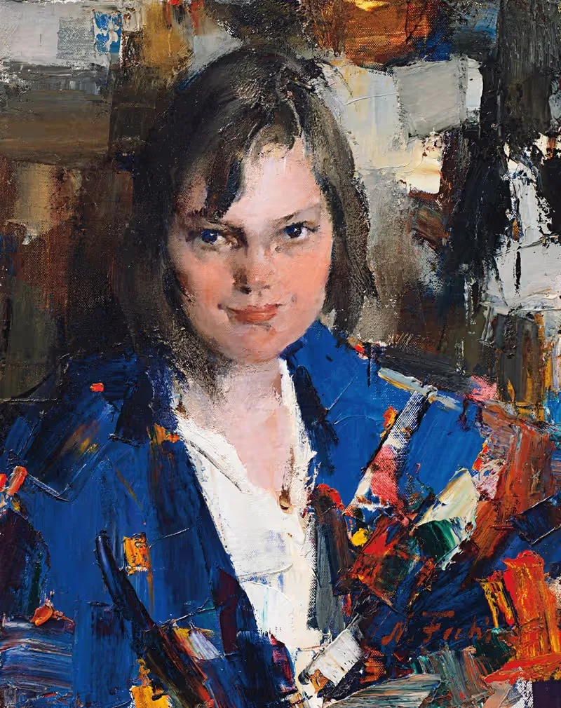 Portrait of Muriel Williams — Nicolai Fechin