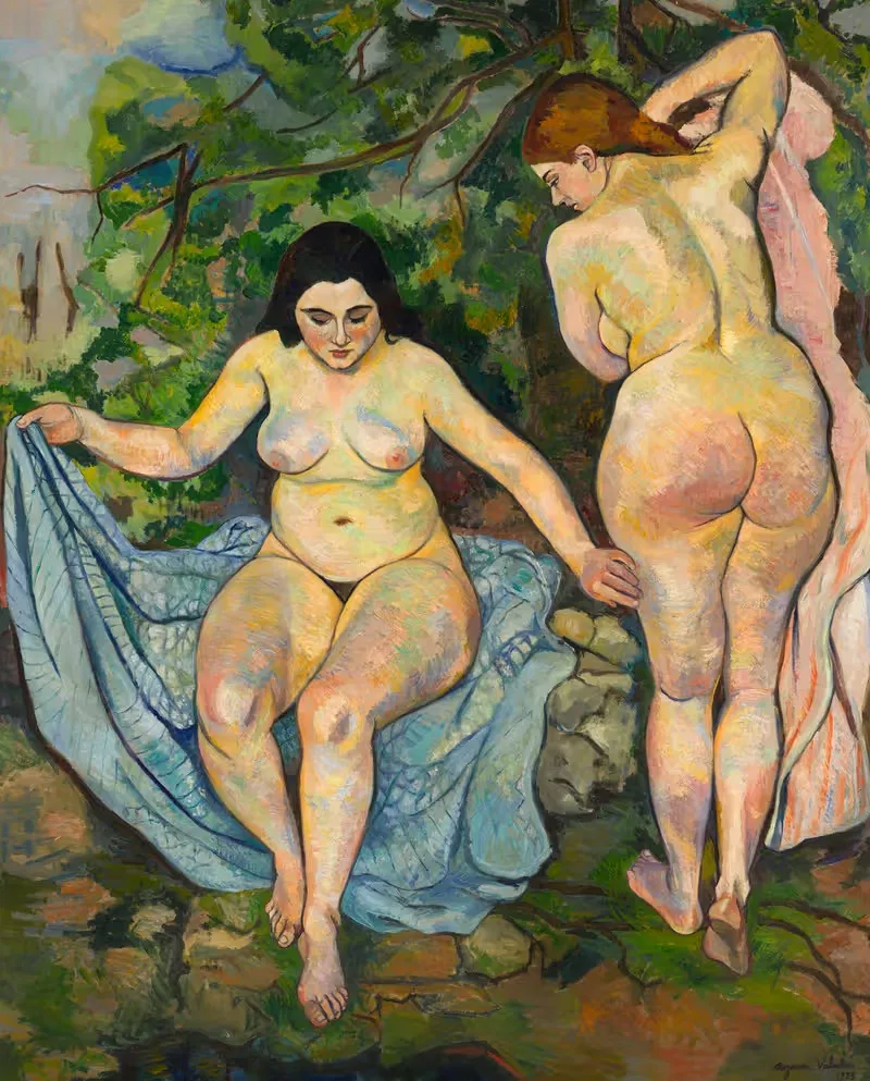 Два ню или Ванна by Сюзанна Валадон, 1923 — digital art print download