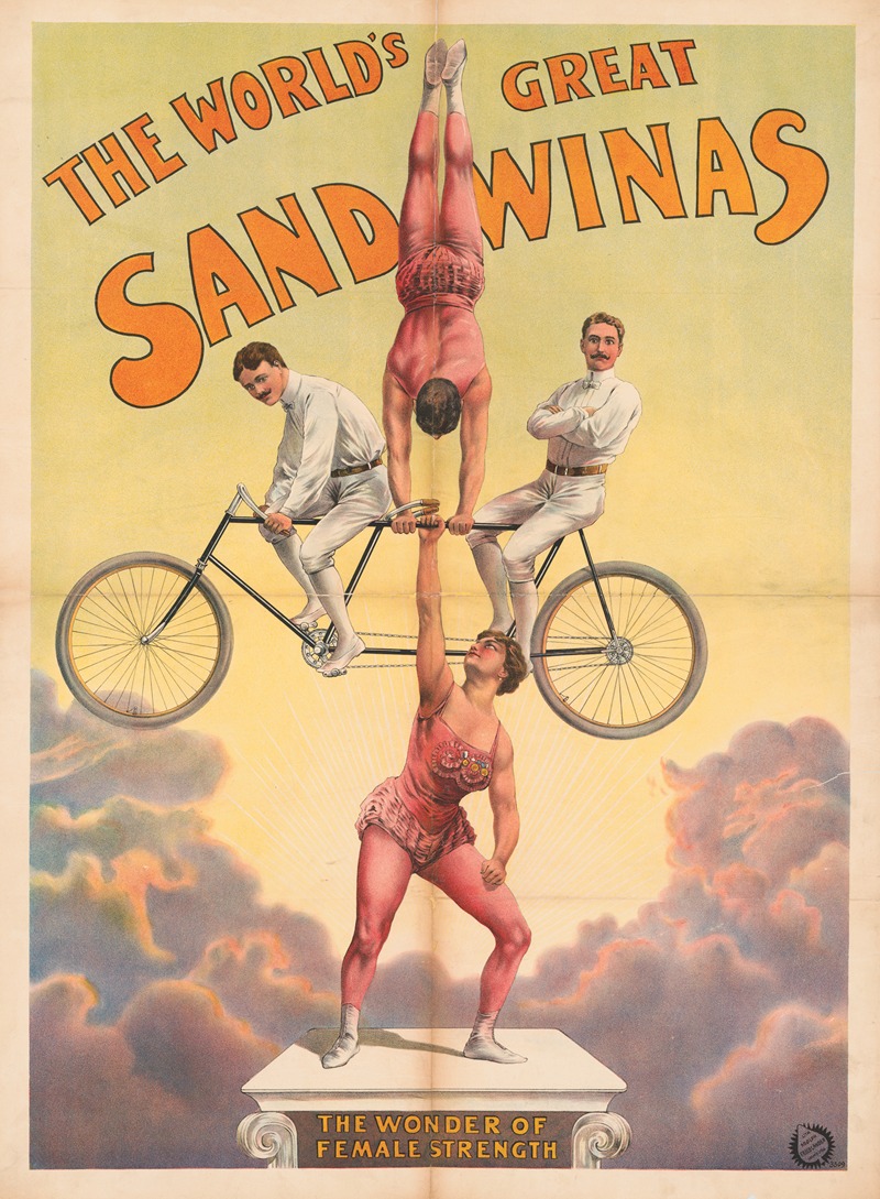 The Worlds Great Sandwinas by Адольф Фридлендер Лит., 1905 — digital art print download