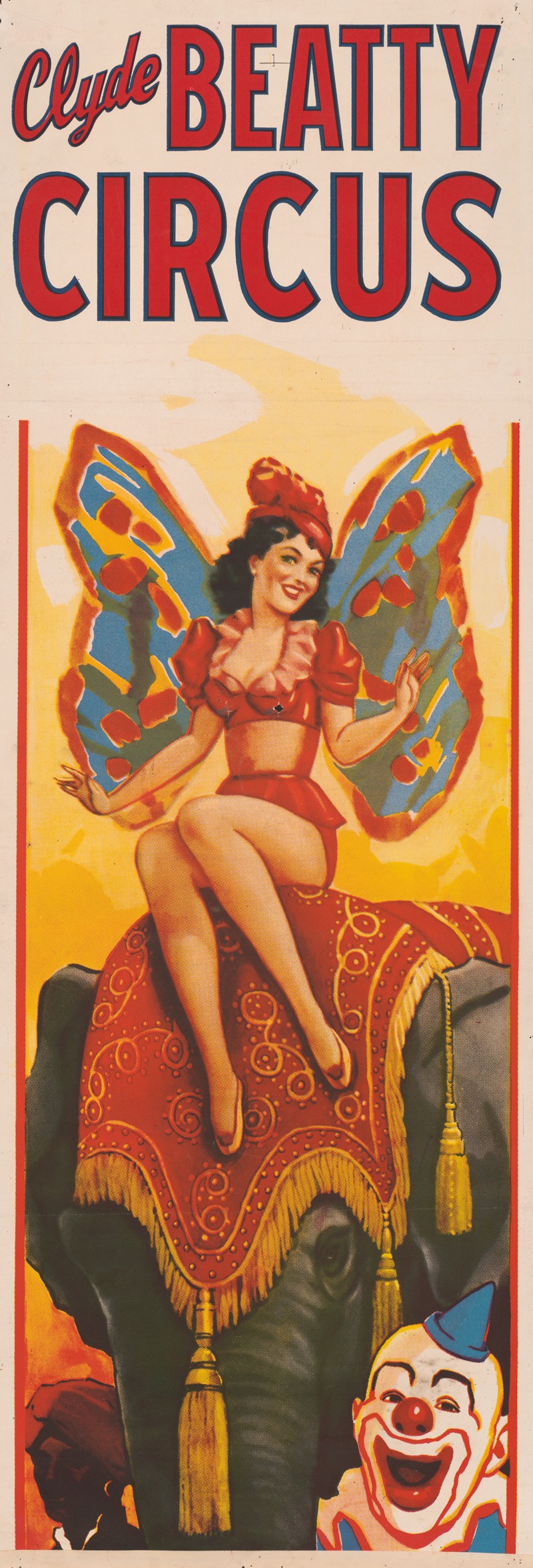 Clyde Beatty Circus by Аноним, 1940-1950 — digital art print download
