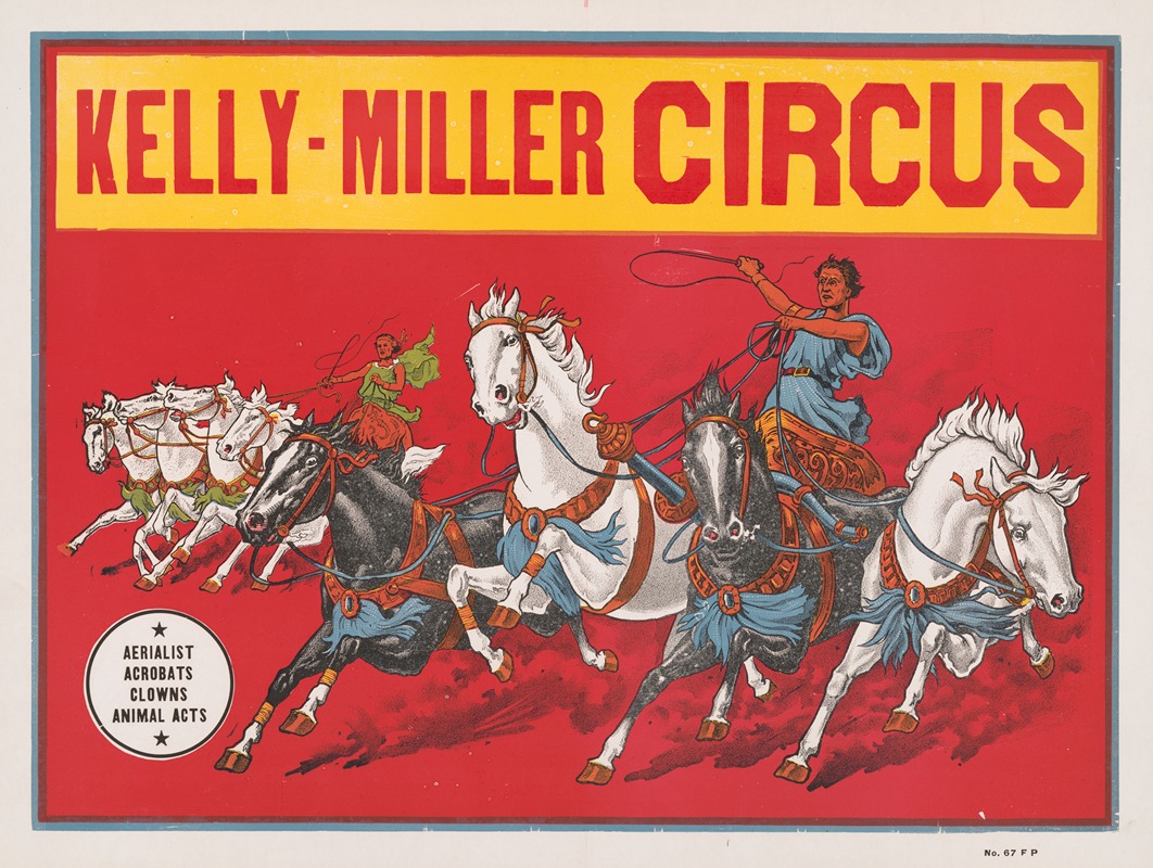 Kelly and Miller Circus… by Аноним, 1920-1930 — digital art print download