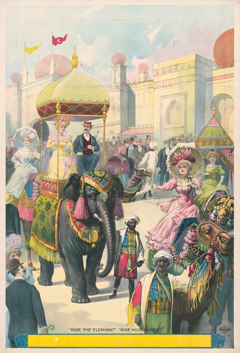 Ride the elephant. Ride Holy Moses — Курьер Лито. Ко.