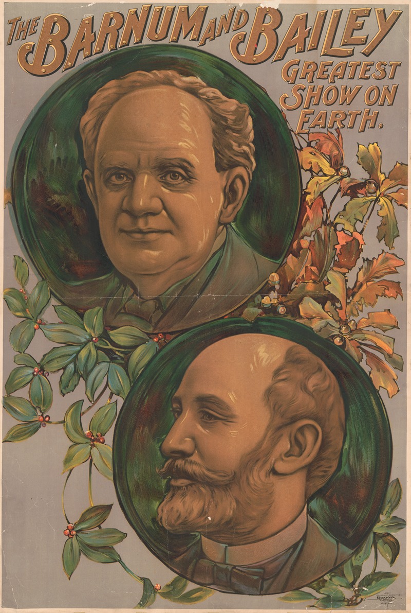 The Barnum & Bailey greatest show on earth — Courier Litho. Co.