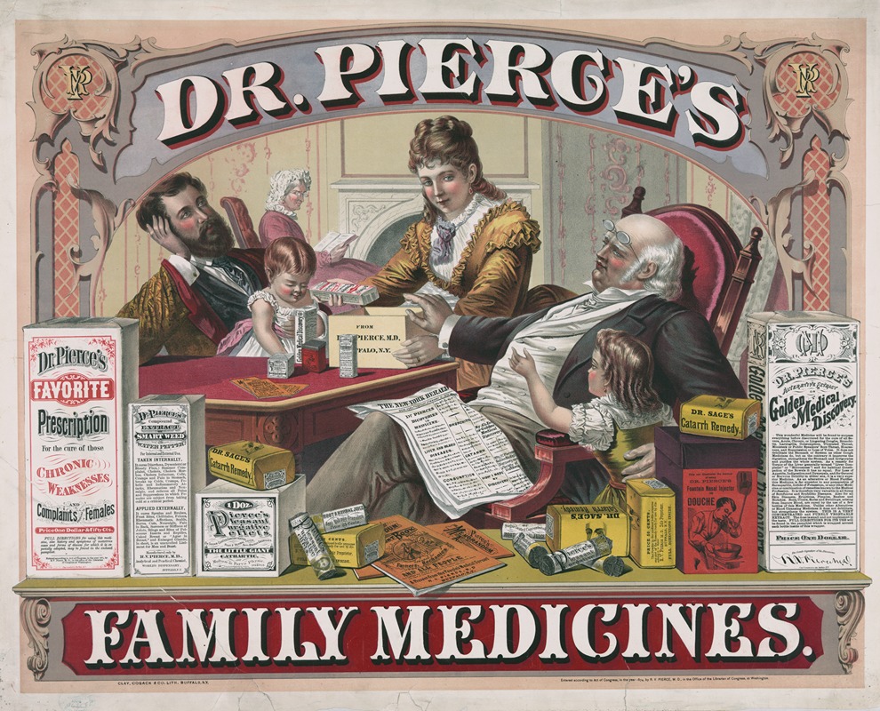 Dr. Pierce's family medicines — Clay, Cosack & Co.