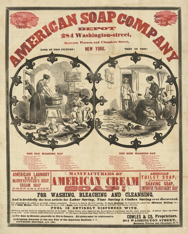 American Soap Company by Аноним — digital art print download