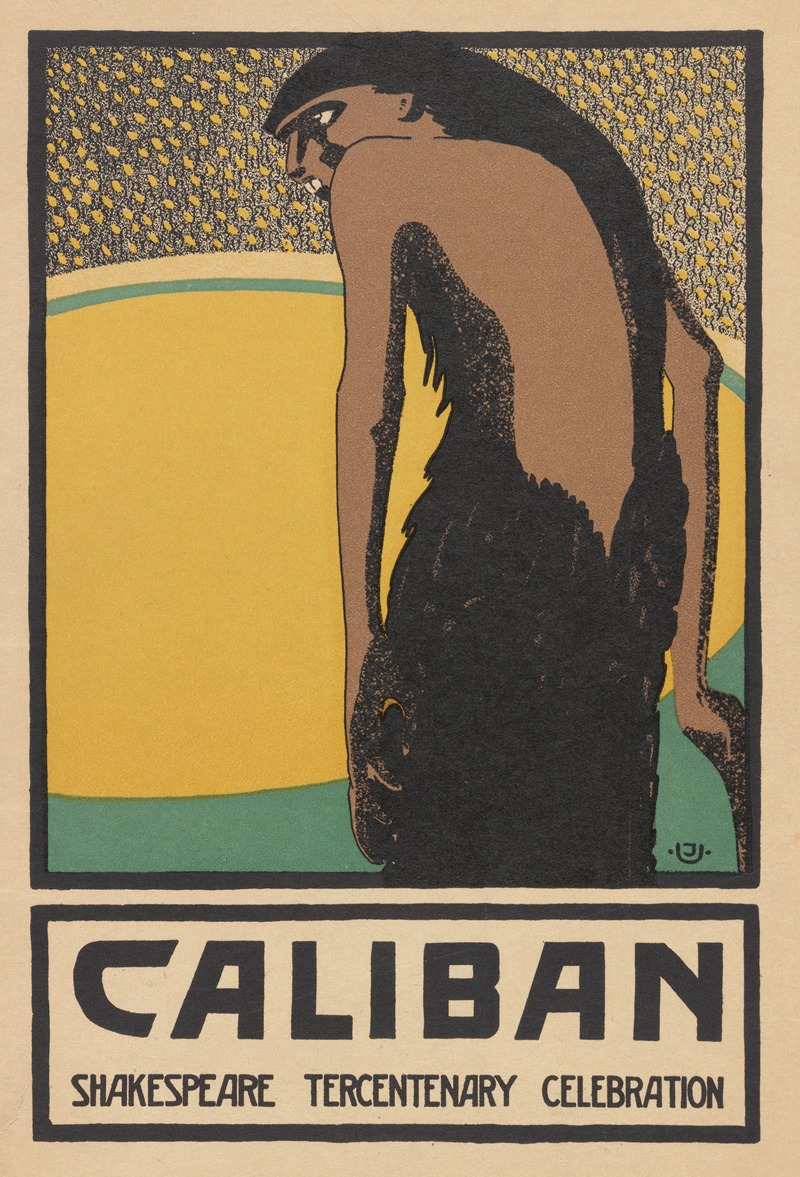 Caliban; Shakespeare Tercenary Celebration program by Anonymous, 1916 — digital art print download
