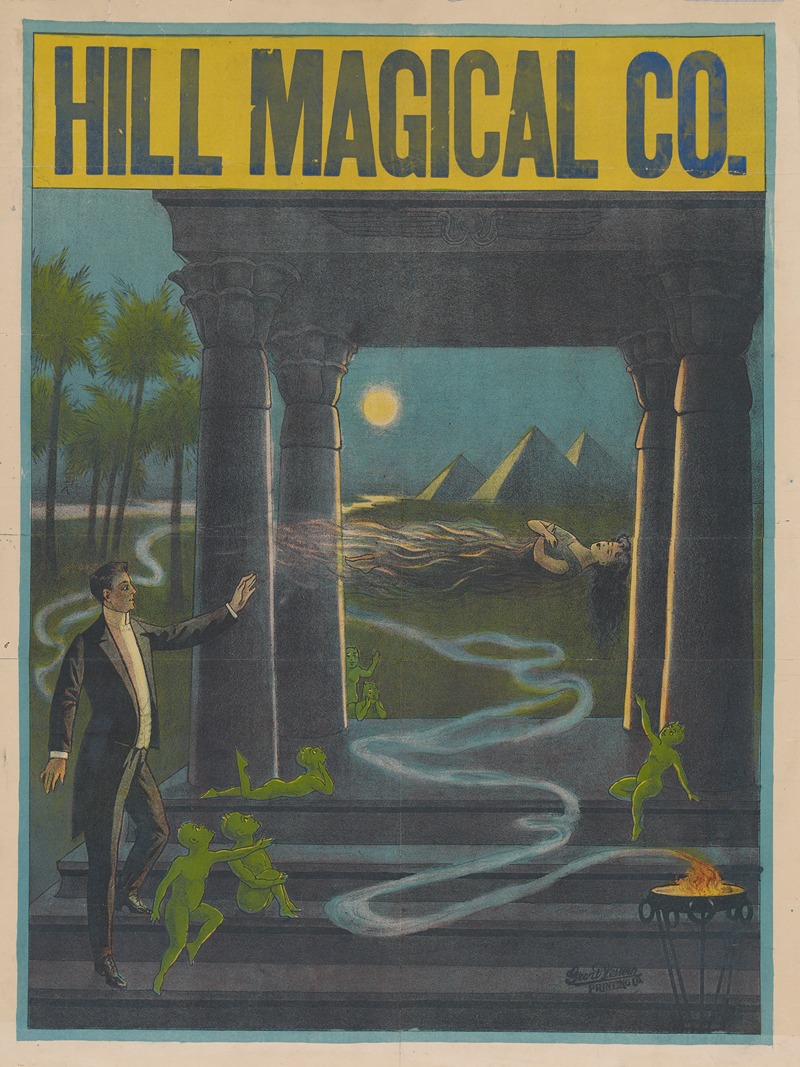 Hill Magical Company by Аноним, 1900 — digital art print download