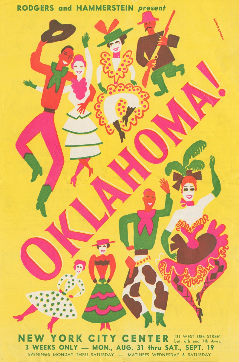 Oklahoma! by Аноним, 1953 — digital art print download