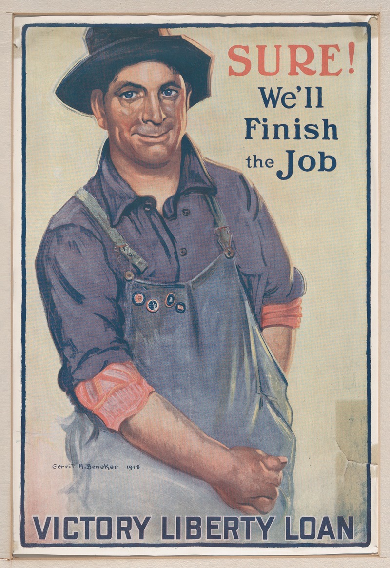Sure! We'll finish the job — Gerrit A. Beneker