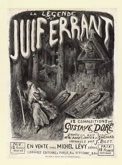 La légende du Juif errant by Gustave Doré, 1856 — digital art print download