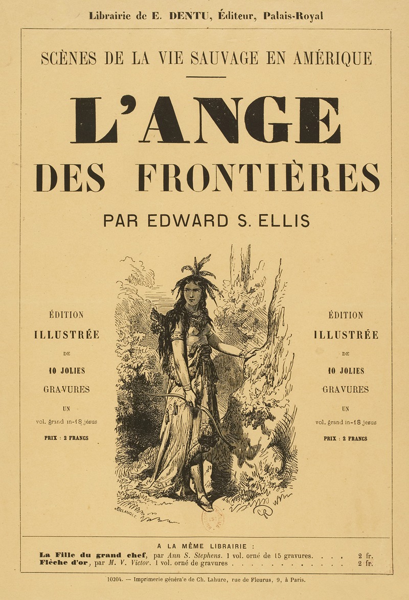 L'ange des frontières by Гюстав Доре, 1865 — digital art print download