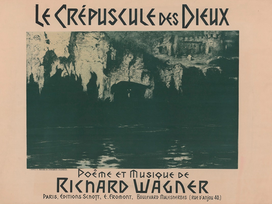 Le crépuscule des dieux by Hendrich Hermann — digital art print download