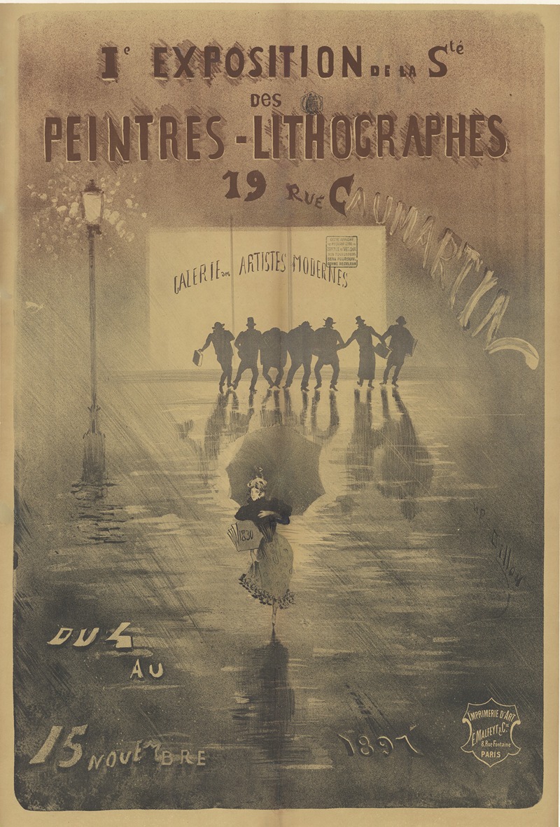 e première Exposition de la Société des peintres-lithographes — Henri-Patrice Dillon