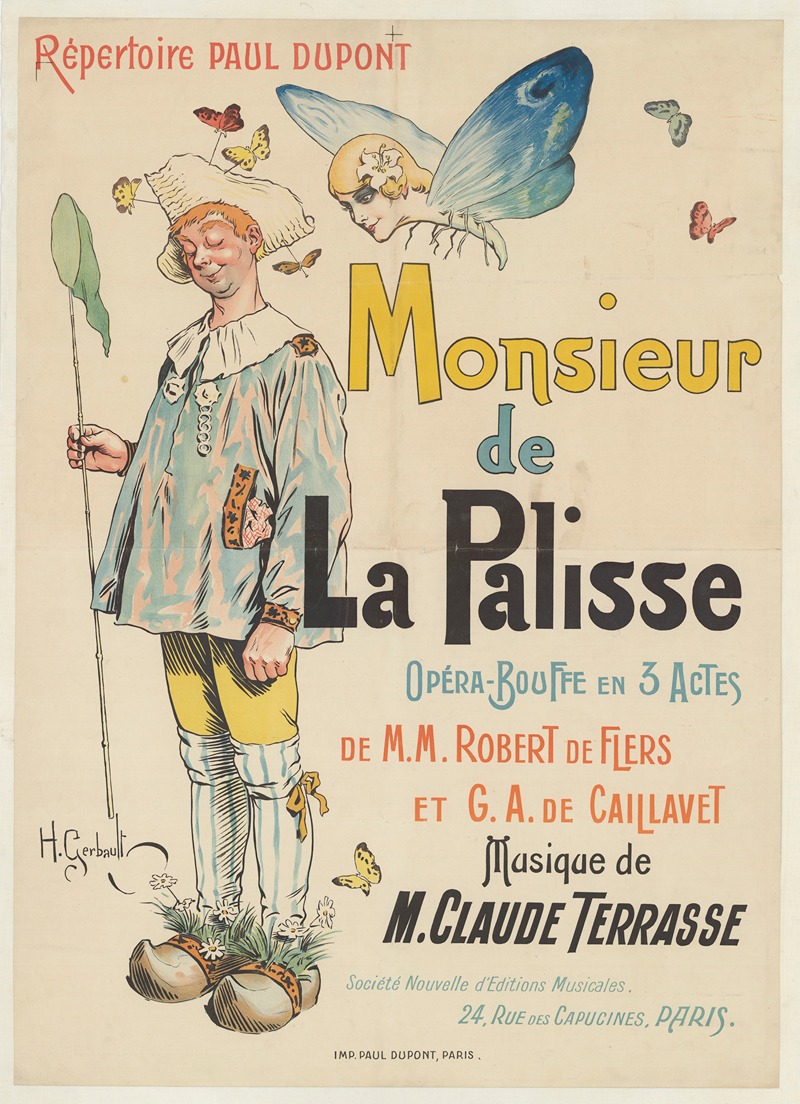 Monsieur de La Palisse — Henry Gerbault