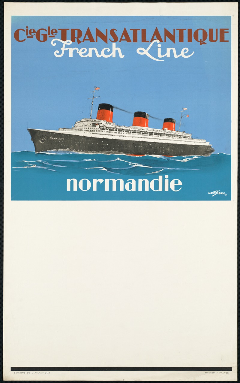 Normandie by Albert Sébille — digital art print download