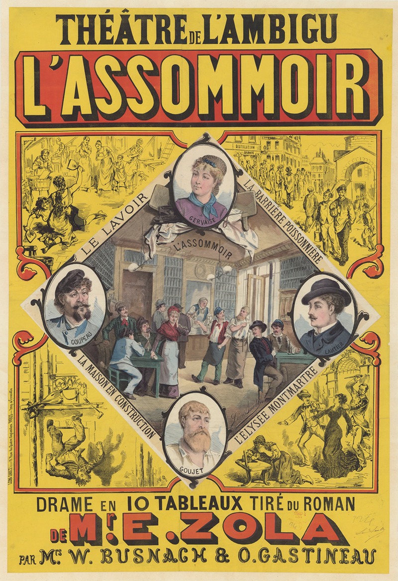 Théâtre de l'Ambigu… L'Assommoir — Léon Sault