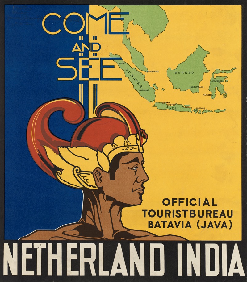 Come and see Netherland India by Аноним — digital art print download