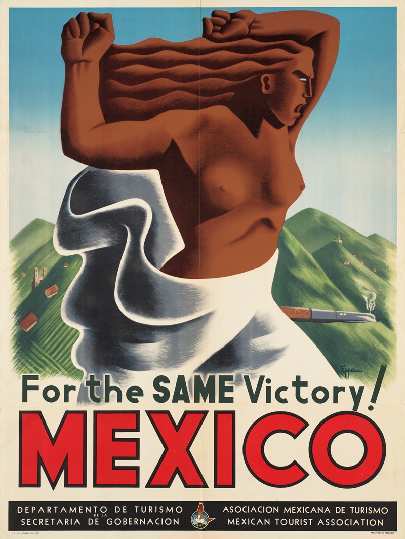 For the same victory! Mexico by Anonymous — digital art print download