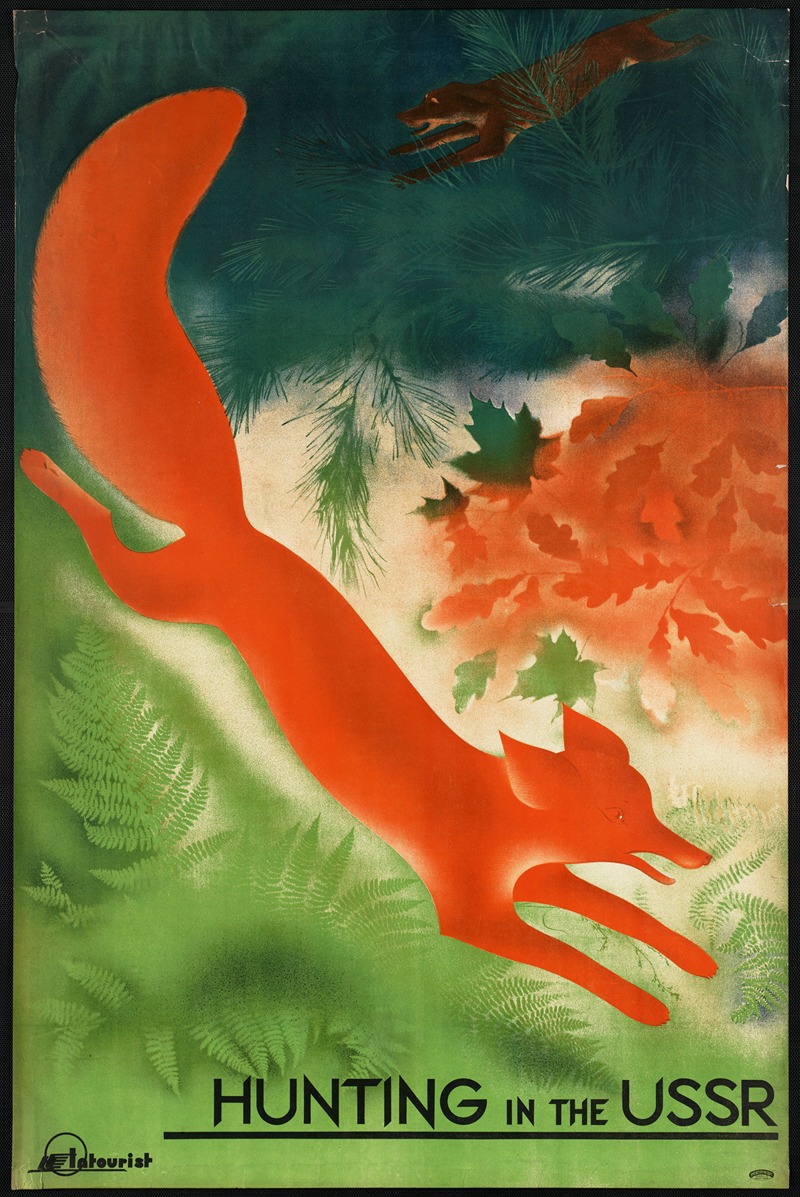 Hunting in the USSR by Аноним — digital art print download