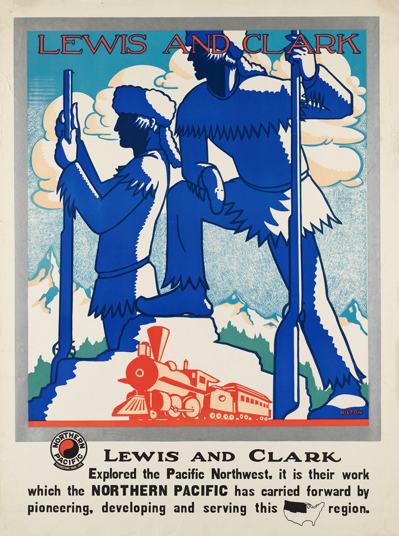 Lewis and Clark by Anonymous — digital art print download