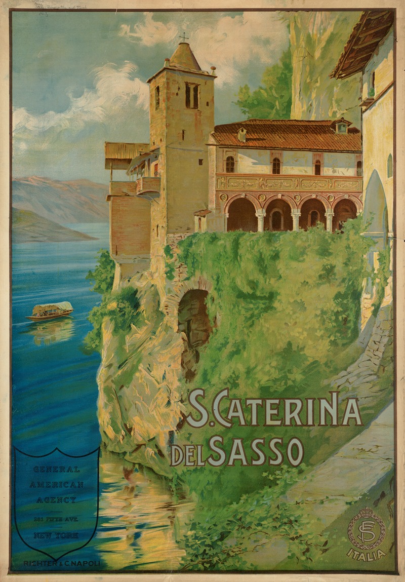 S. Caterina del Sasso by Аноним — digital art print download
