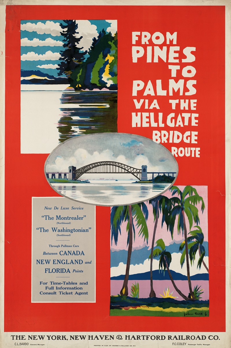 From pines to palms via the Hellgate Bridge route — Джон Хелд-младший