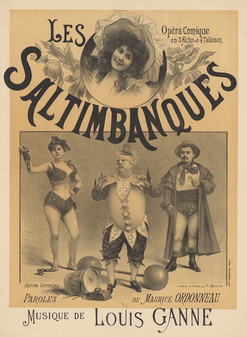 Les Saltimbanques. Opéra-comique en 3 actes et 4 tableaux — Paul Maurou