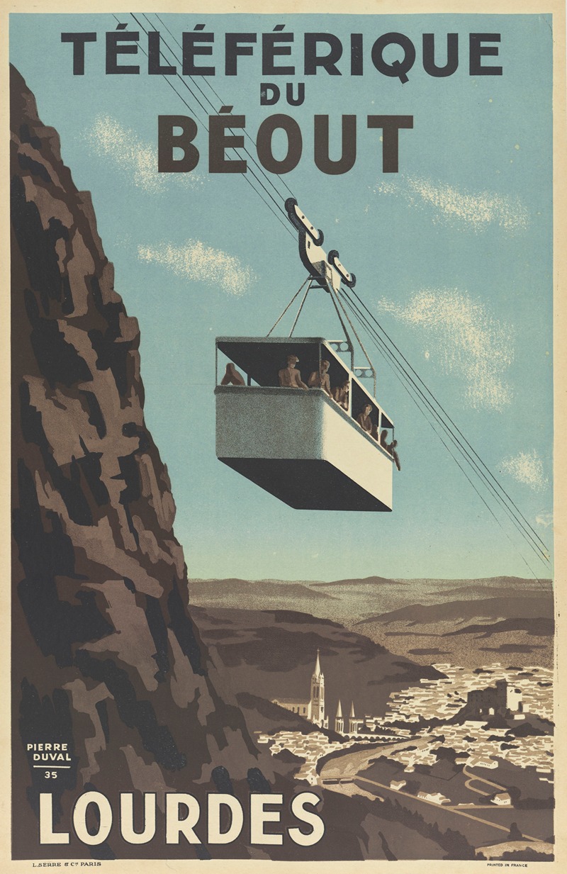 Téléférique du Béout – Lourdes — Pierre Duval