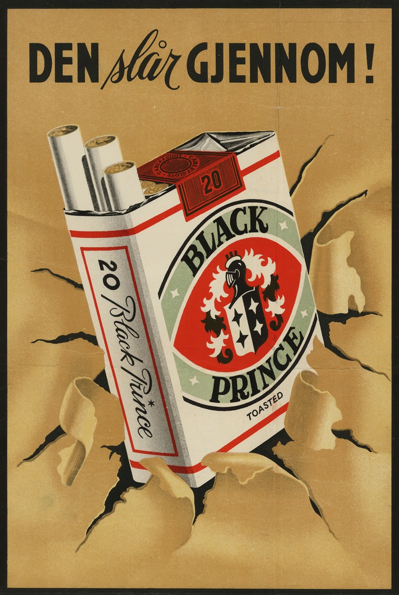Black Prince tobakksreklame — Anonymous
