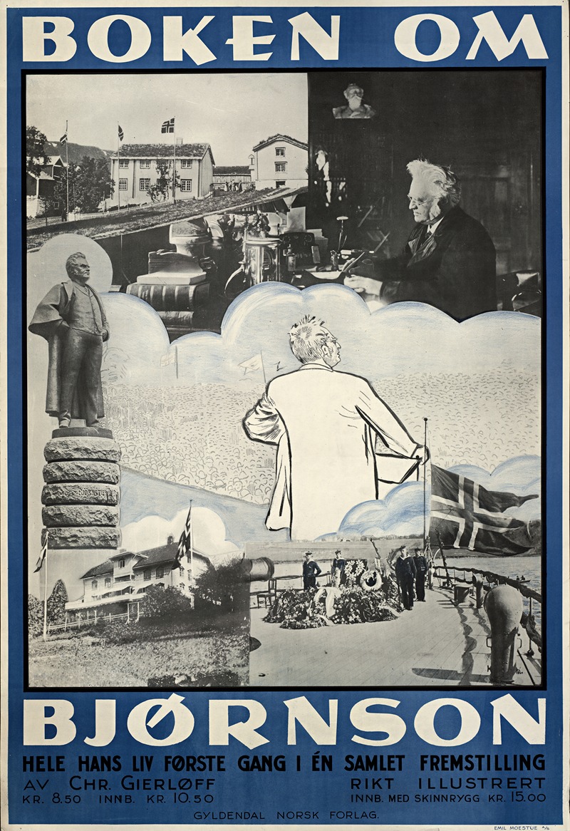 Boken om Bjørnson by Аноним, 1932 — digital art print download