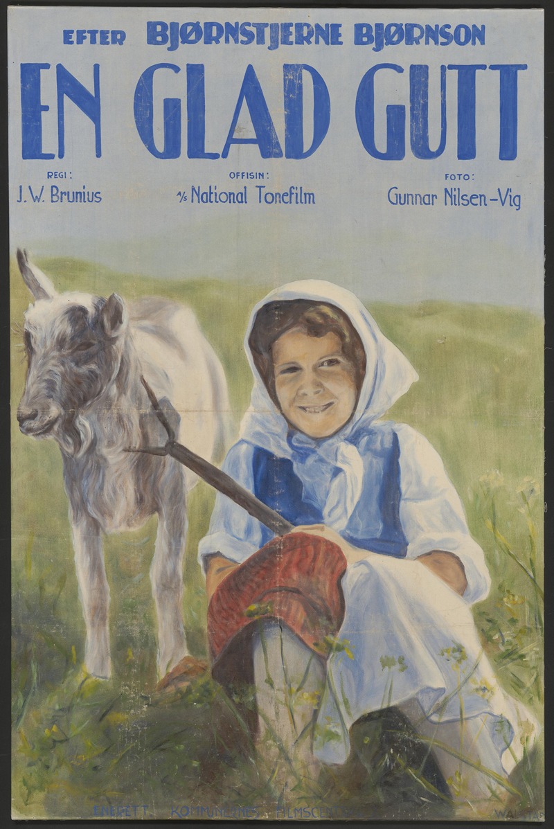 En glad gutt by Аноним, 1932 — digital art print download