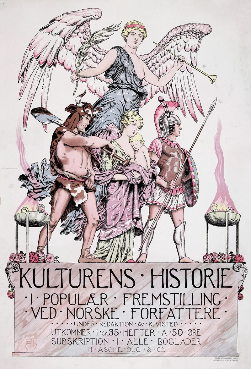 Kulturens Historie by Аноним, 1910 — digital art print download