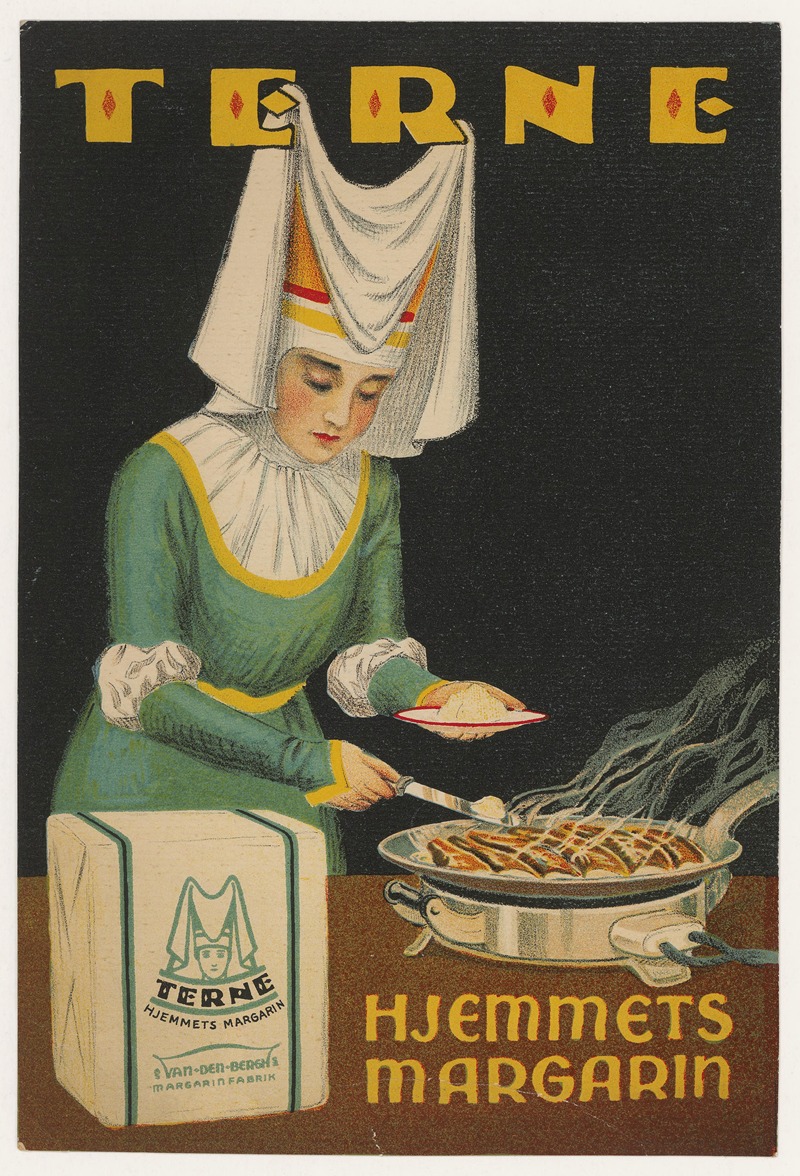 Terne. Hjemmets margarin by Аноним, 1900-1920 — digital art print download